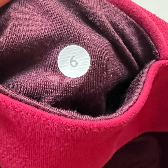 Lululemon Give Me Qi maroon burgundy leggings - Picture 4 of 5